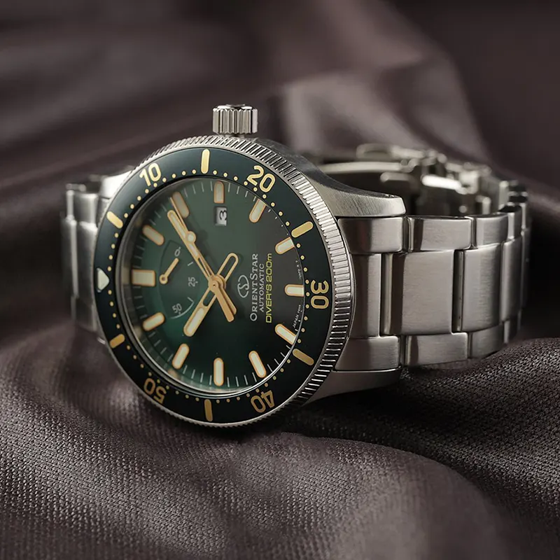 Orient Star Sports Diver Automatic Green Dial Men's Watch | RE-AU0307E